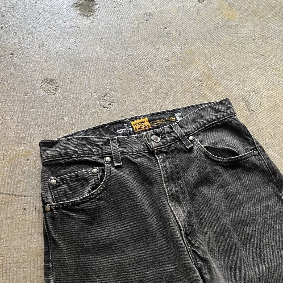 90s Levi's Silver Tab straight&narrow denim pan...