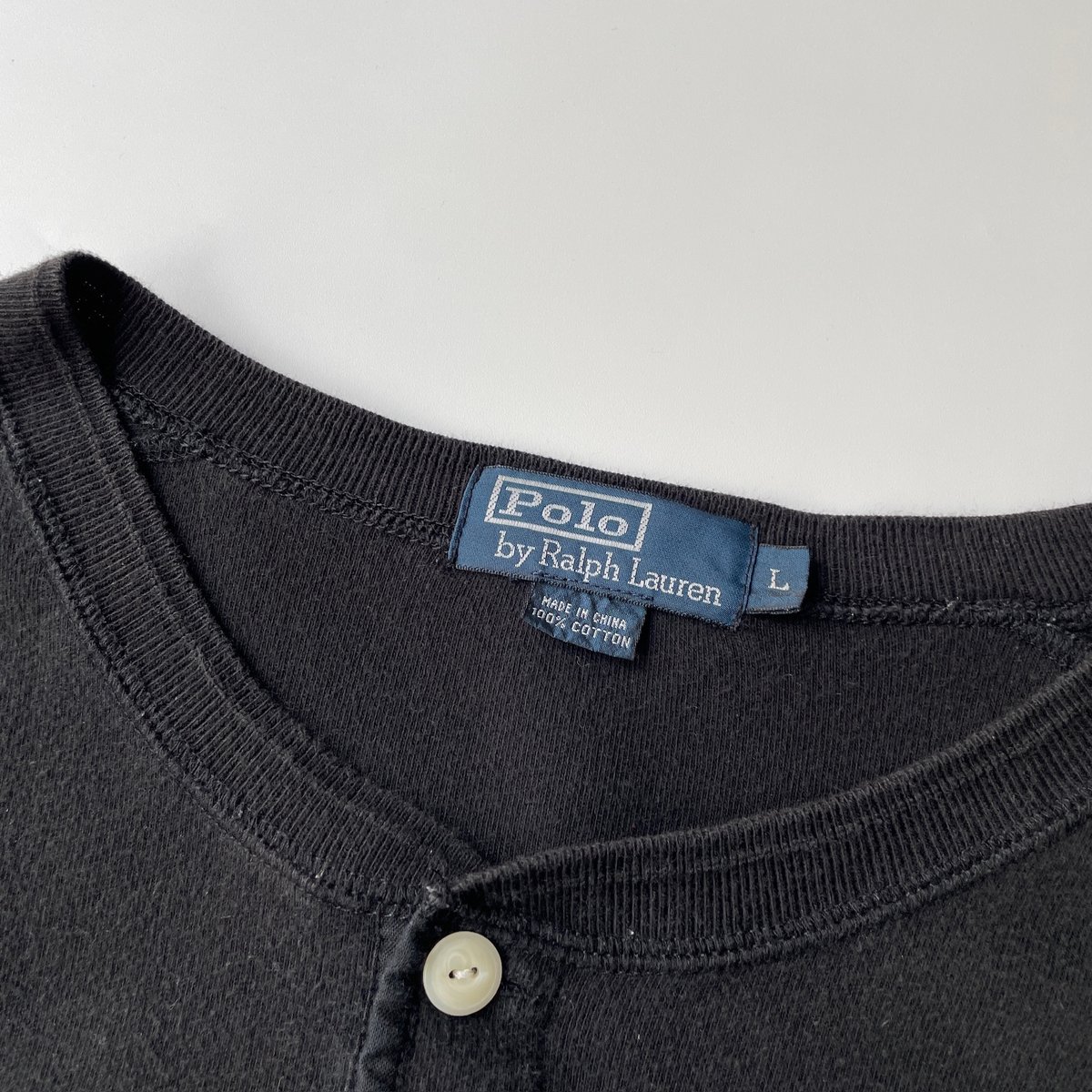 Ralph Lauren cotton henry neck tops | sui & shara