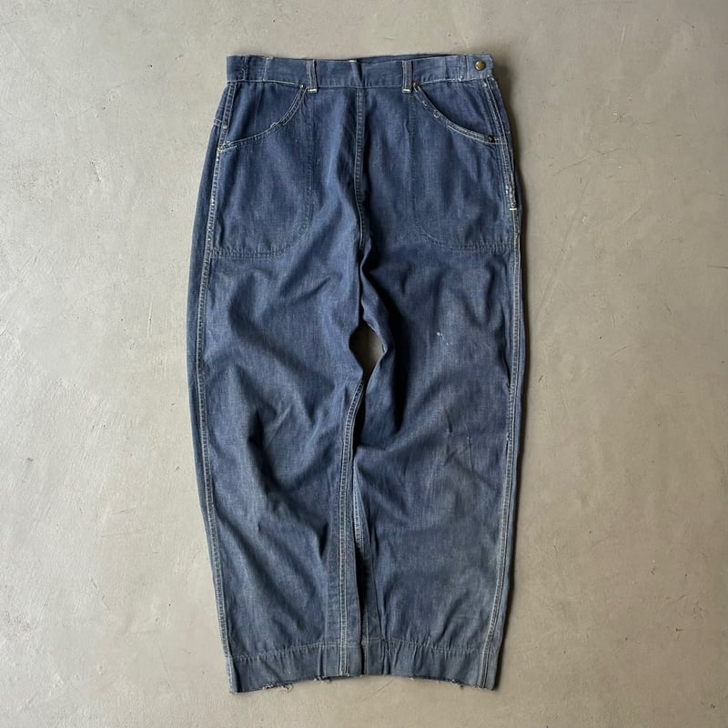 パンツ 40s 50s denim ranch pants 50's WRANGLER DENIM RANCH PANTS 50年代 ラングラー デニム