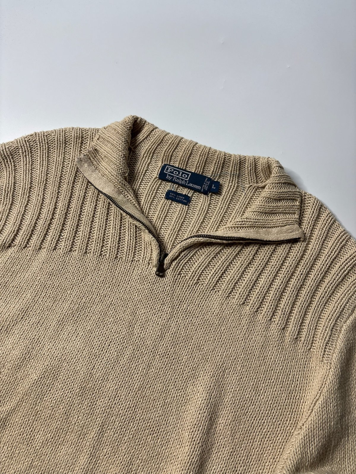 90s ラルフリネン Ralph Lauren linen USED】90s POLO RALPH LAUREN SILK LINEN PANTS W36/L34 - 毎日