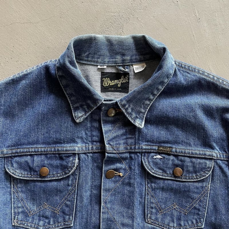 70s Wrangler 124mj denim jacket | sui & shara 70s Wrangler 124mj denim jacket | sui & shara