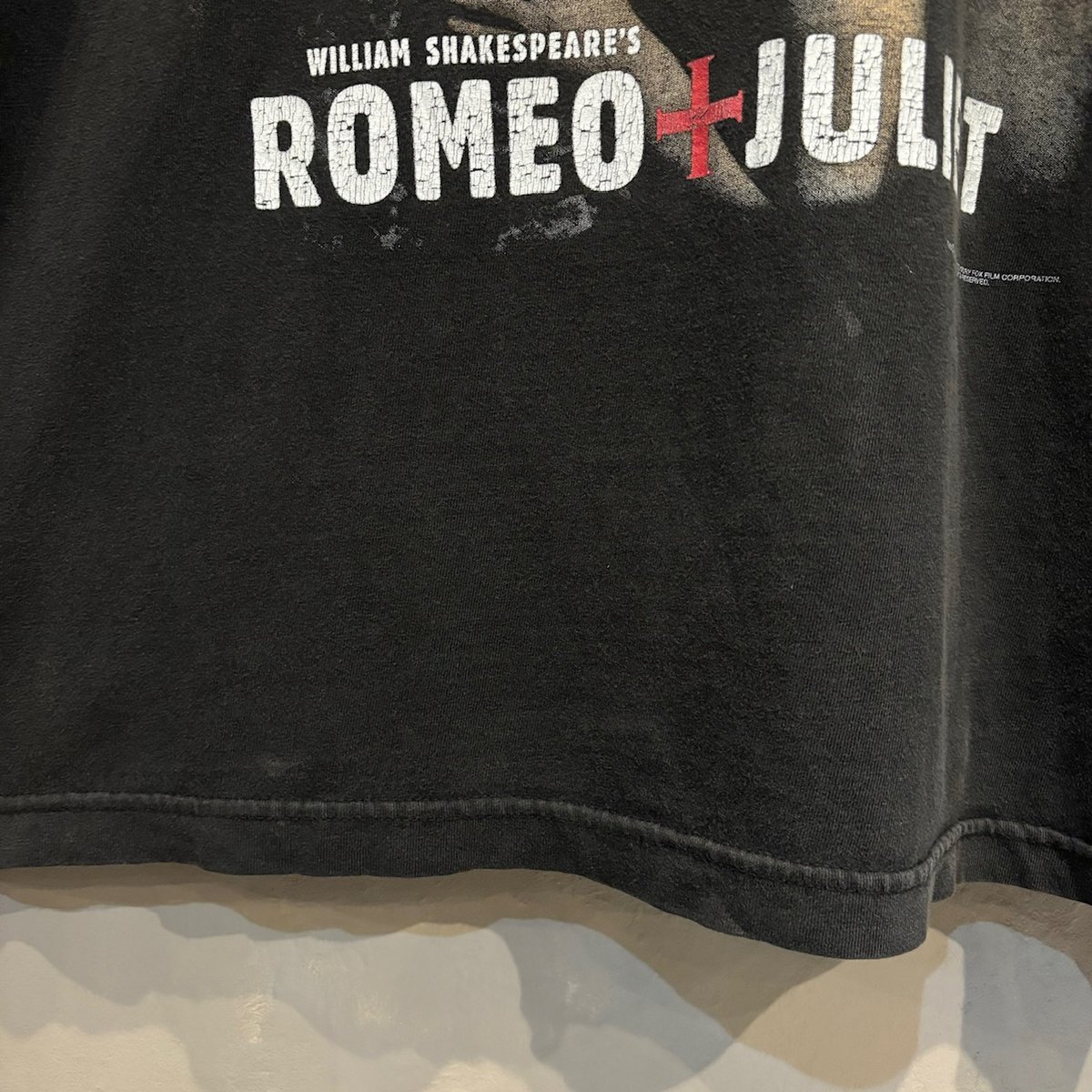 90's ロミオとジュリエット　プロモT シェイクスピア　シングルステッチ 90's ロミオとジュリエット プロモT シェイクスピア シングル