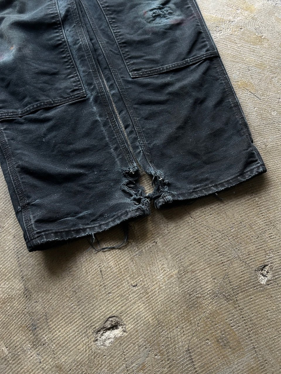 90's Carhartt boro&fade double knee work pants