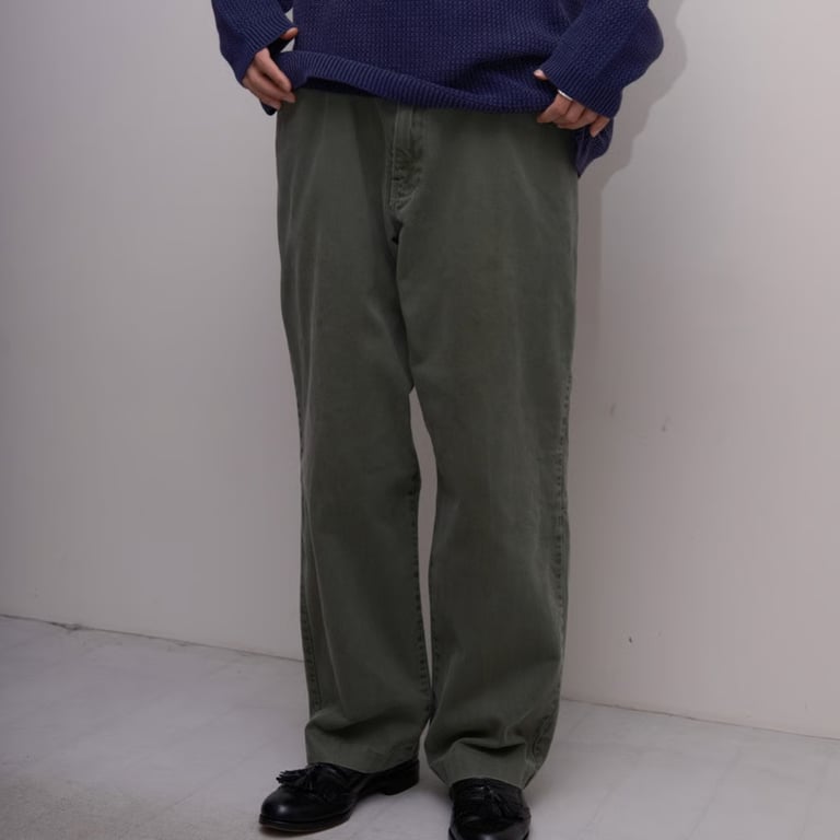 90s Pocket design cotton pants