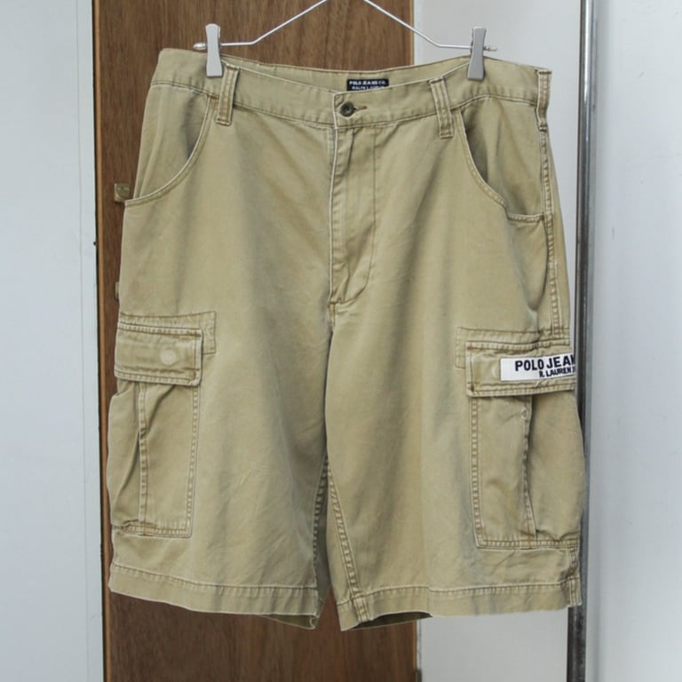 90年代 ショートパンツ（90s~ Polo jeans co. cargo shorts）