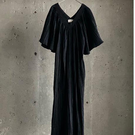 ギリシャワンピース　ワンピース　ロングワンピース　古着　ビンテージ USA VINTAGE LACE DESIGN GREECE ONE PIECE/アメリカ古着レース