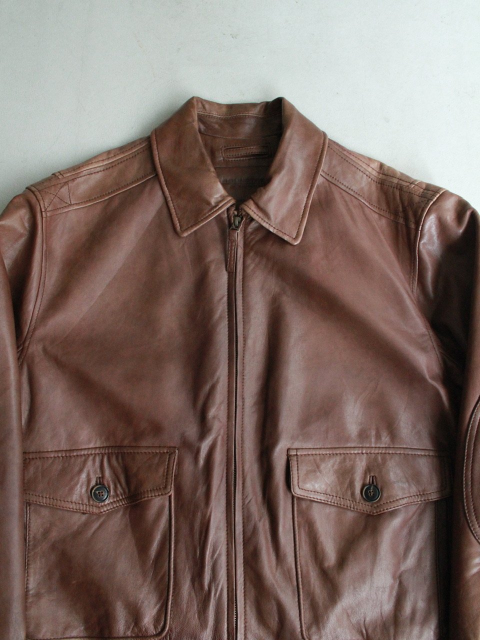 90s Leather A-2 type jacket | sui & shara