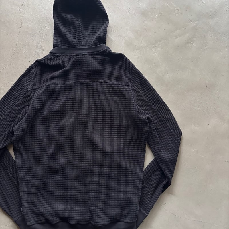 Diesel waffle knit zip-up hoodie | sui & shara