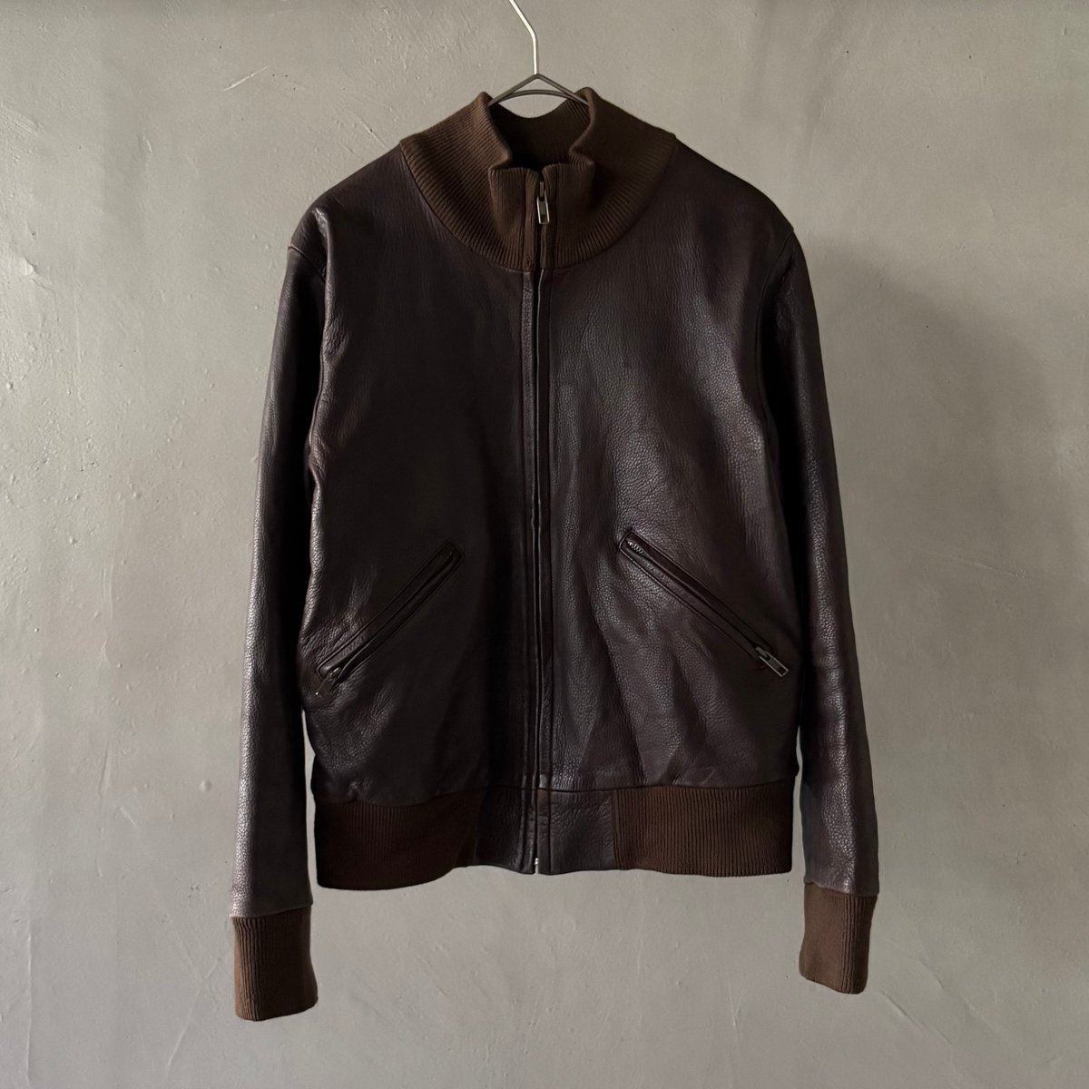 agnès b. 最初期suede leather jacket agnès b. 最初期suede leather jacket