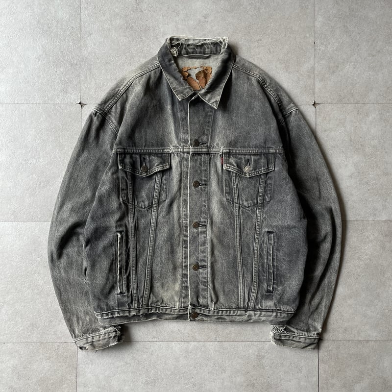 00s Levi’s 533 yarn-dyed black denim Y2K 00s Levi's 533 yarn-dyed black denim Y2K一 番 安い