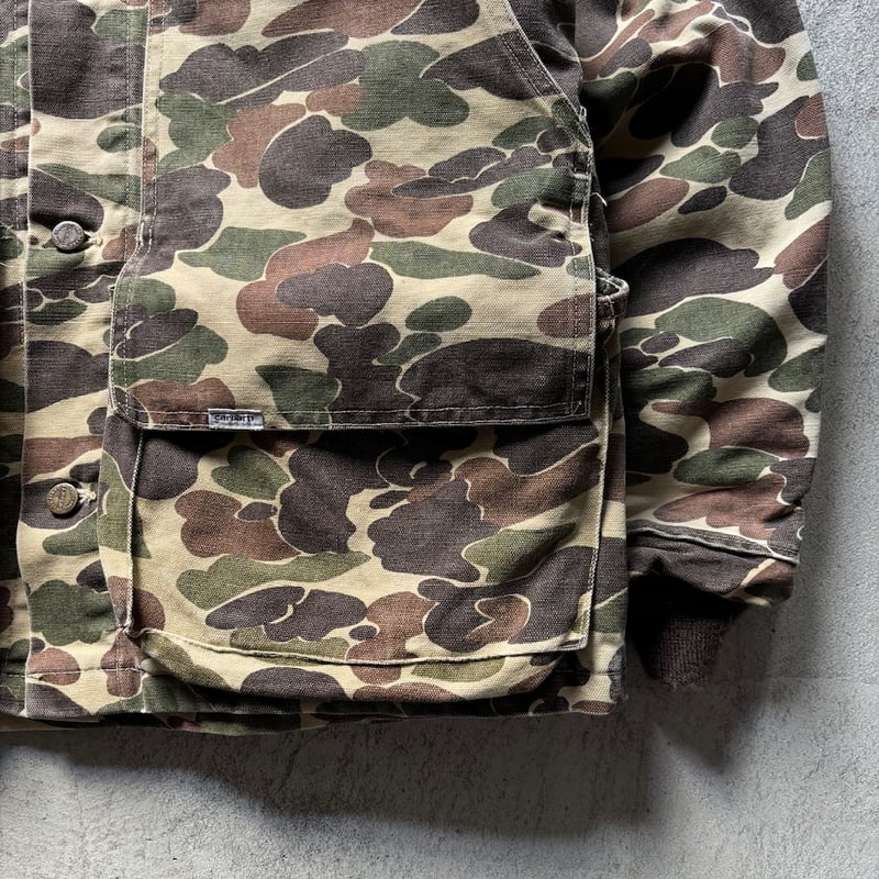 80s Carhartt duck hunter camo hunting jacket 80s Carhartt duck hunter camo hunting jacket