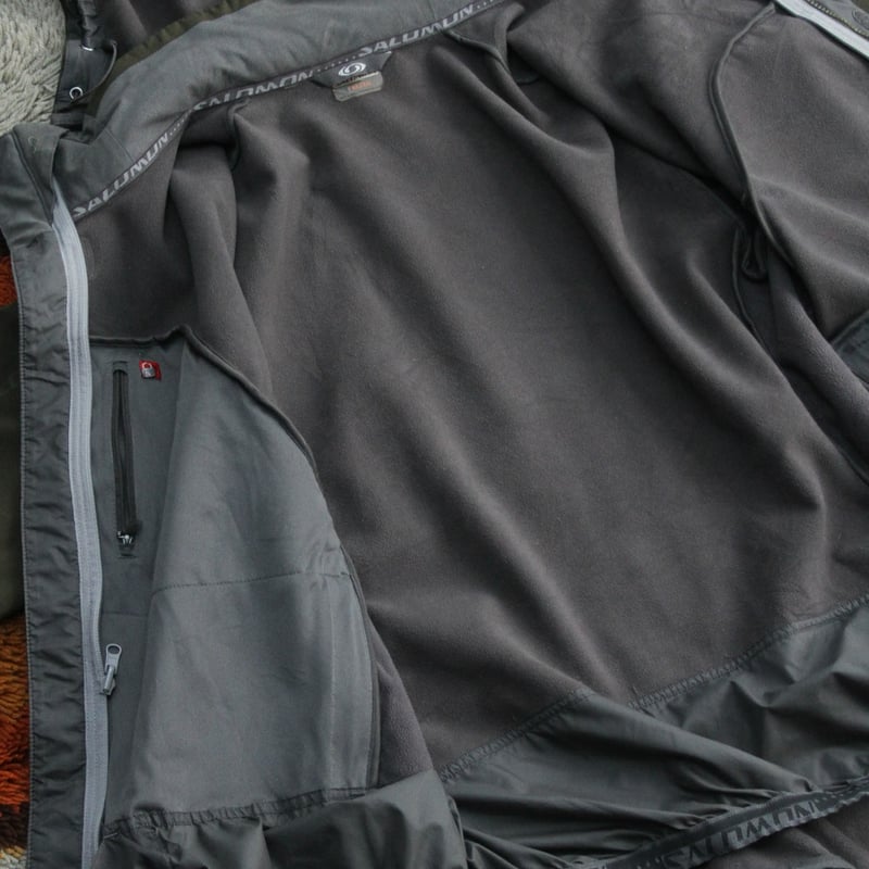 90s~ SALOMON detachable hood design soft shell
