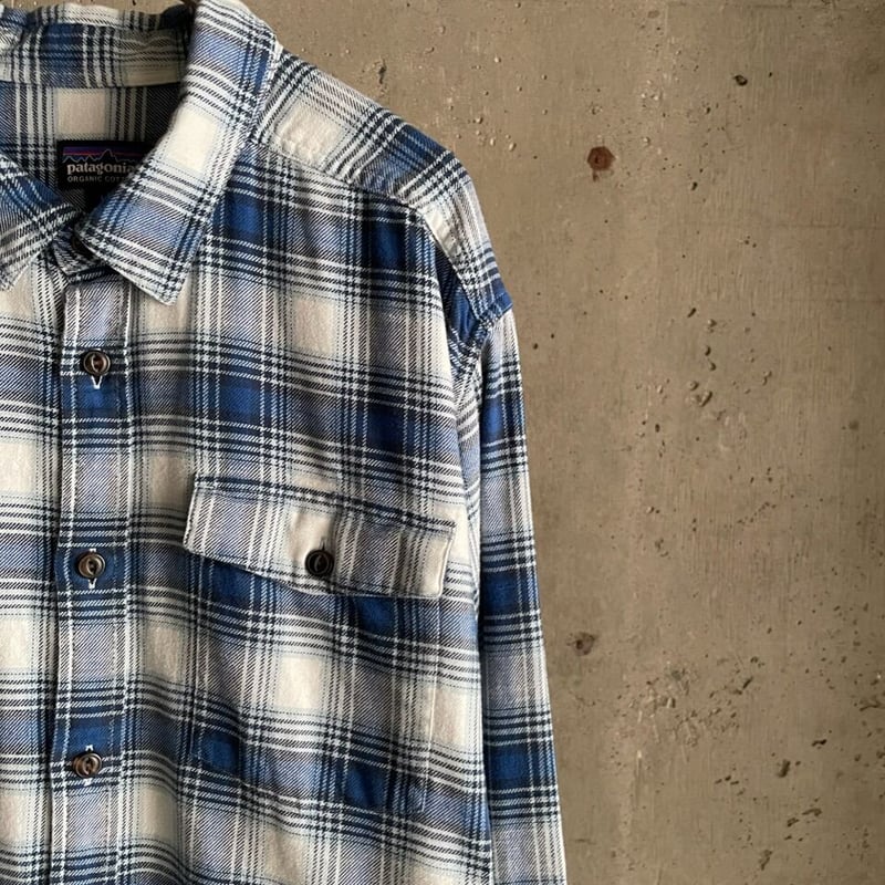 美品00s Patagonia Sサイズ オンブレチェックネルシャツ Y2K 00s“patagonia” check shirt | sui & shara