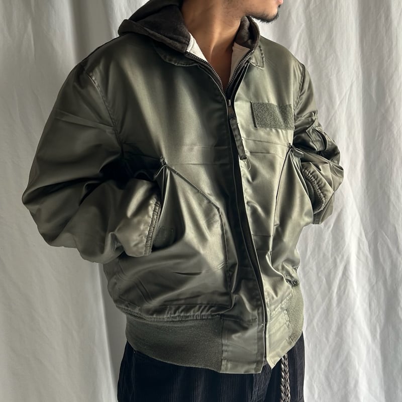ジャケット・アウター 1980's CWU-36P Flight Jacket VTG 80s Alpha Industries Military Summer Flyers Jacket CWU