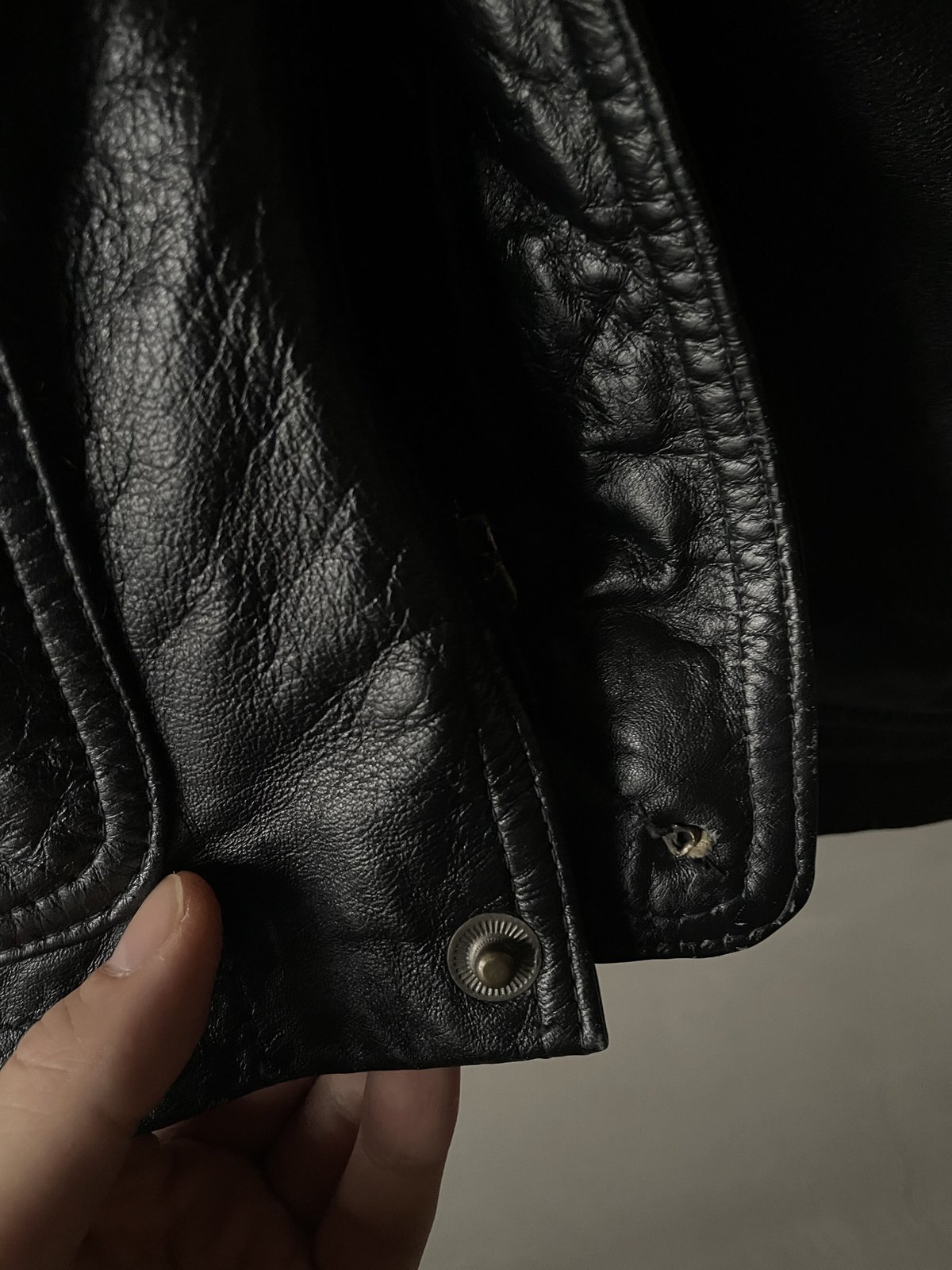 90s William barry design leather jacket | sui & 90s William barry design leather jacket | sui &