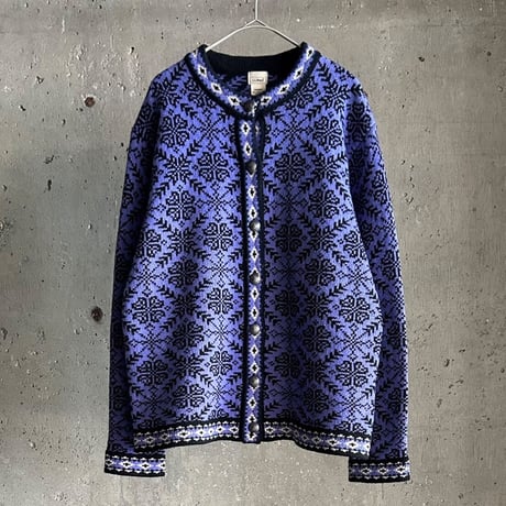 L.L.Bean nordic pattern wool knit