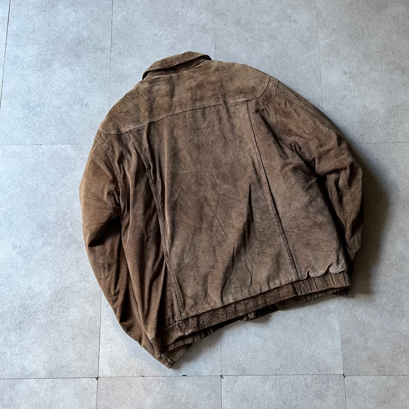 80s Eddie Bauer liner down suede jacket | sui & 80s Eddie Bauer liner down suede jacket | sui &