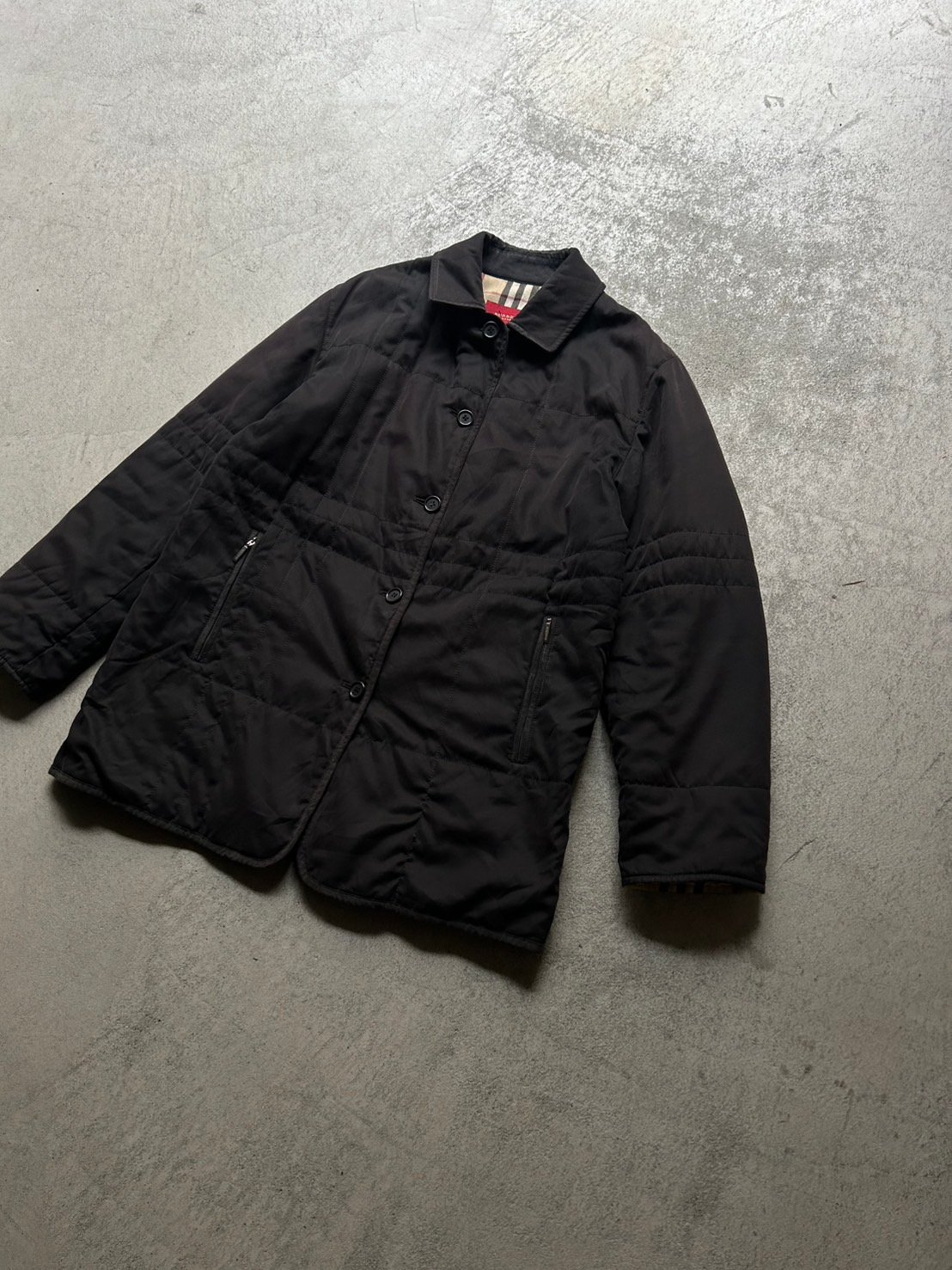 Burberry quilting middle jacket | sui & shara