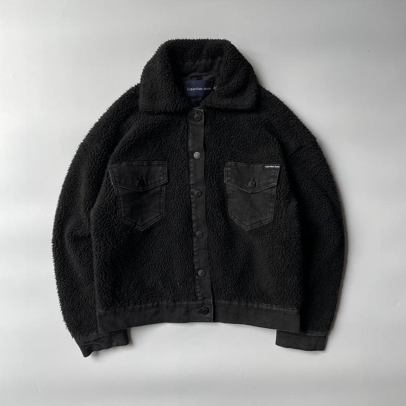 Calvin Klein Jeans switching design boa jacket