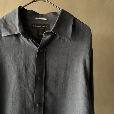 2008 Banana republic linen shirt