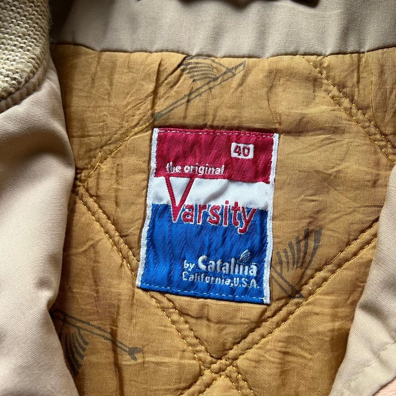 70s〜 Catalina varsity jacket | sui & shara