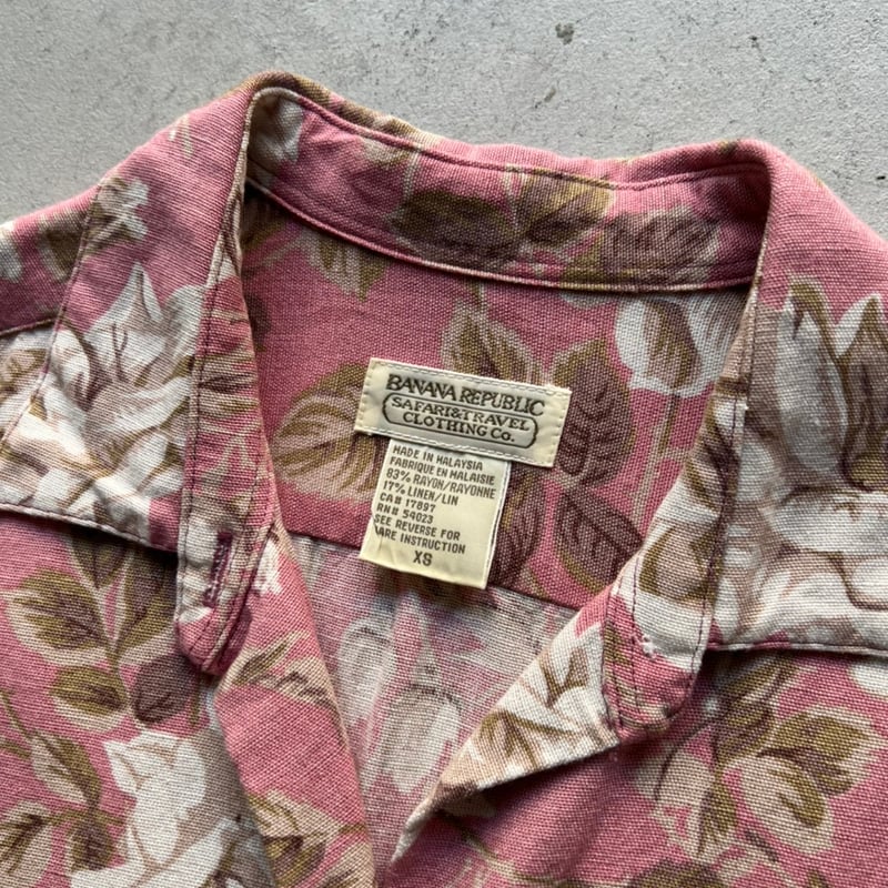 80s banana republic マルチポケットシャツ　バナリパ　XL 80s BANANA REPUBLIC Pocket T-Shirt | VOSTOK