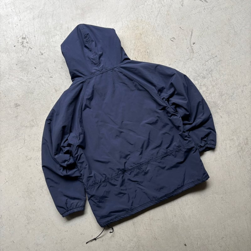 春物 70s〜80s L.L.Beanアノラックパーカー ネイビー USA製80年代 80s L.L.Bean エルエルビーン ナイロン アノラック