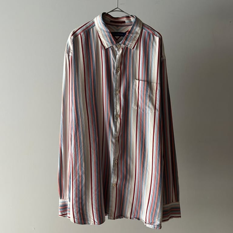 Tommy Bahama striped silk shirt｜トミーバハマ