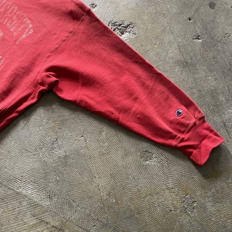 80s champion reverse weave college print sweat