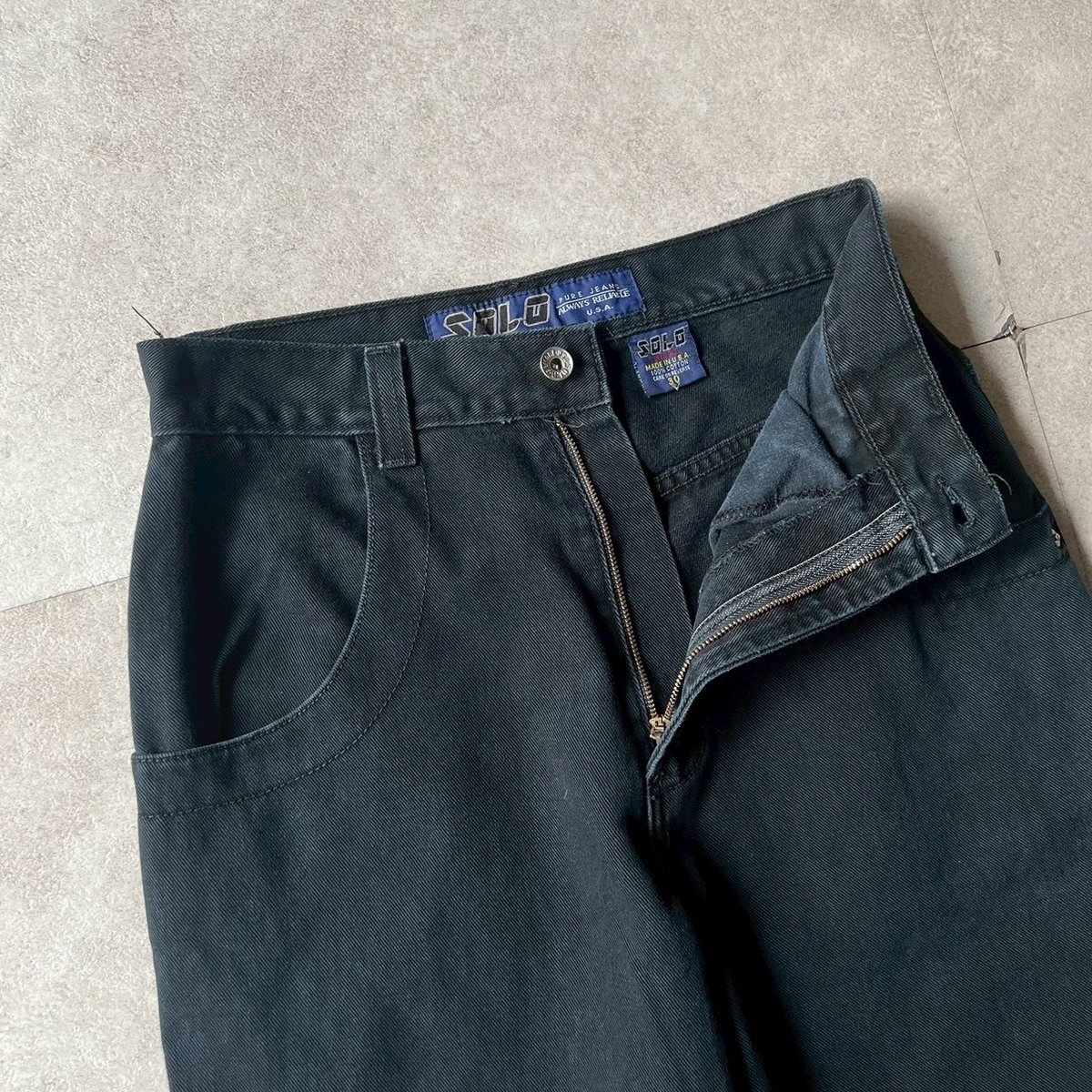SOLO SEMORE wide denim pants | sui & shara