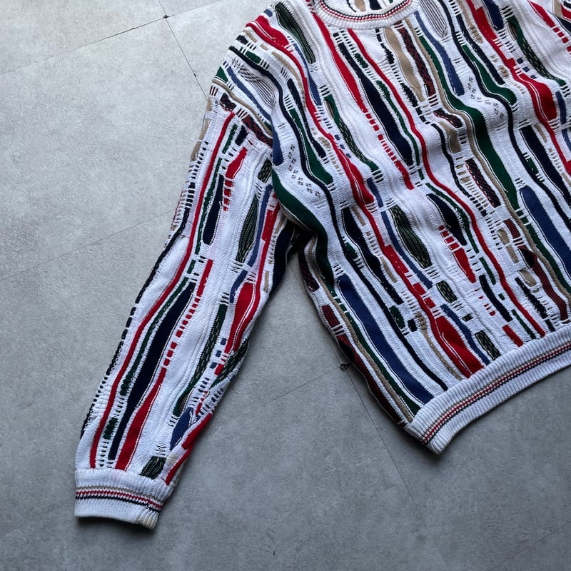 値下げしました！3Dニット　COTTON TRADERS 3X 1990's 