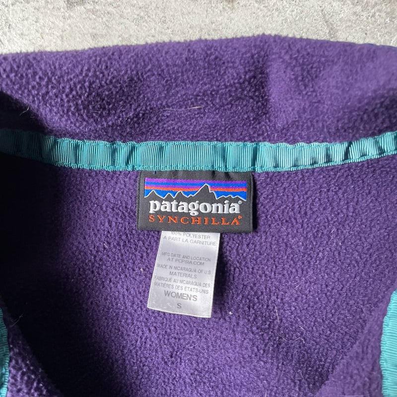 Patagonia synchilla snap-T “purple” | sui & shara