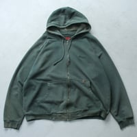 90s~ Wrangler faded zip up sweat hoodie｜ラングラー