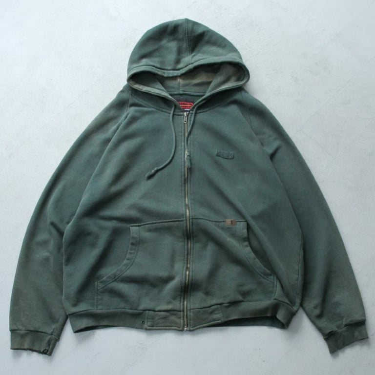 90s~ Wrangler faded zip up sweat hoodie｜ラングラー