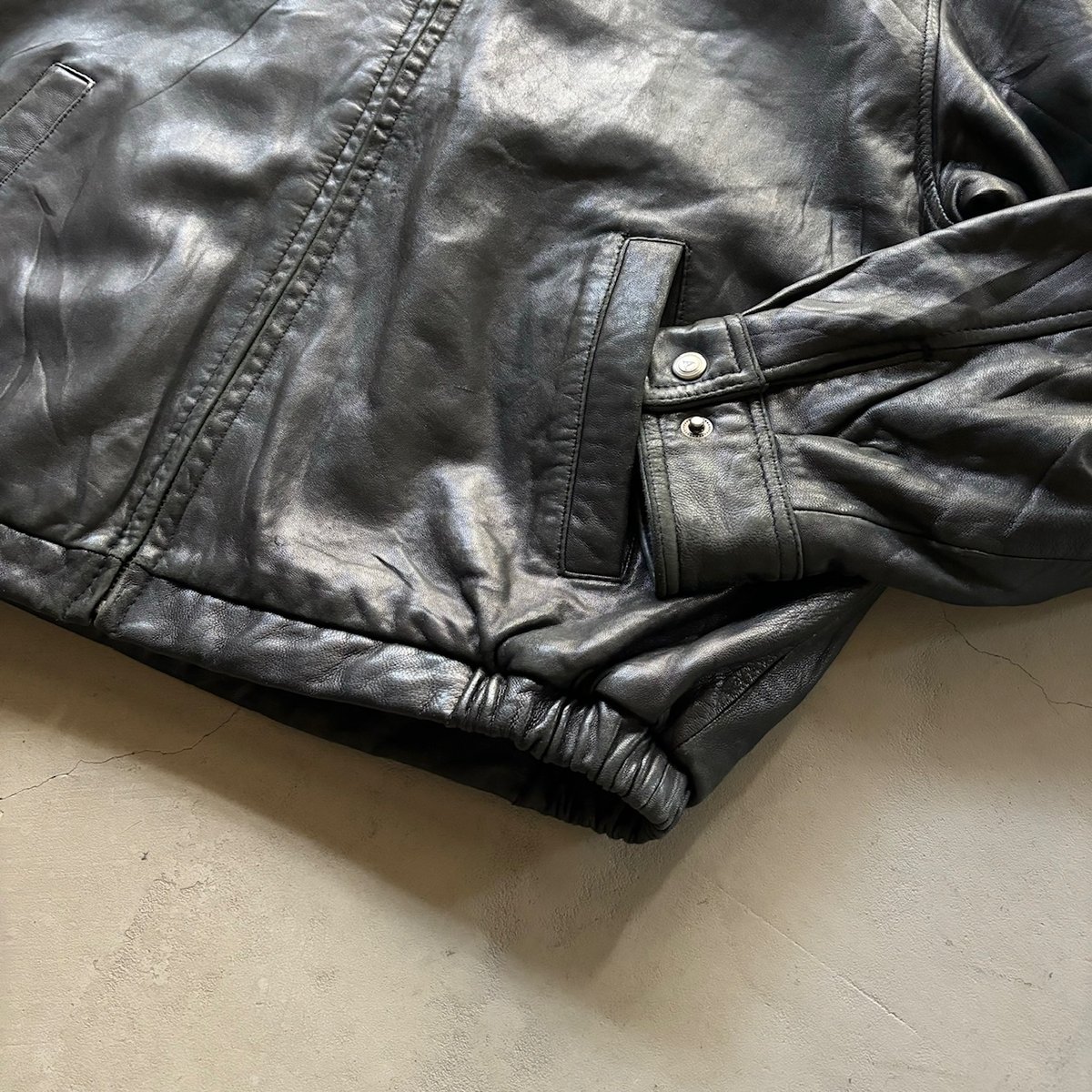 90s ALFANI leather jacket | sui & shara