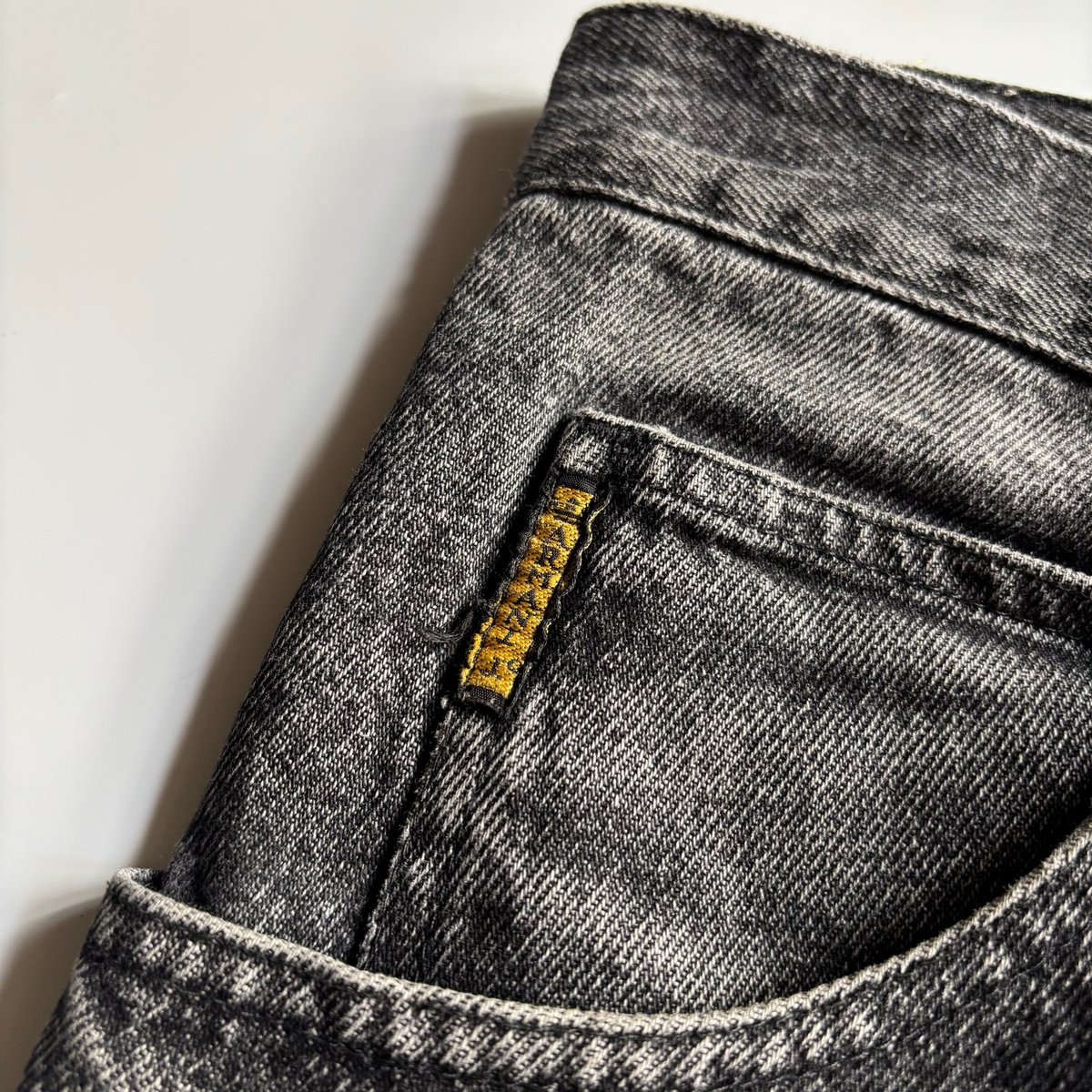 90's Armani Jeans black denim | sui & shara