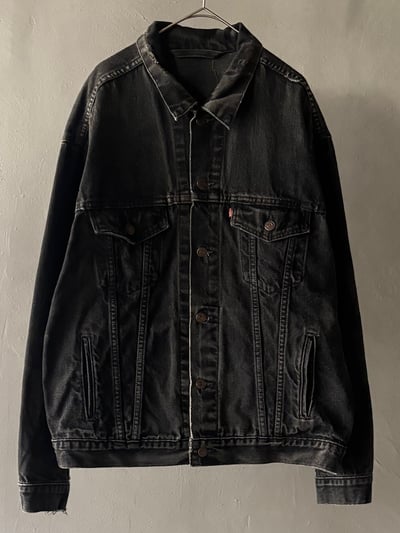 90年代 リーバイス デニムジャケット（90s Levi’s black denim jacket “made in USA”）
