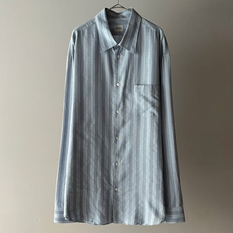 Armani Collezioni striped shirt｜アルマーニ