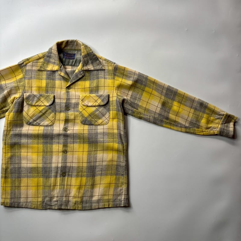 50's PENDLETON open collar board shirt | sui &