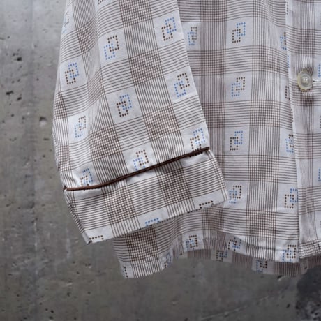 60’s~ TOWN CRAFT sleeping shirt