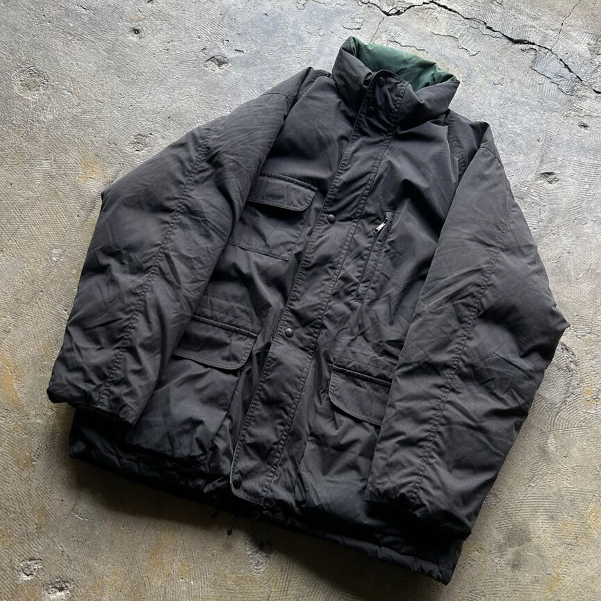 希少！！80s EddieBauer グースダウン USA製 黒タグ 【公式通販】