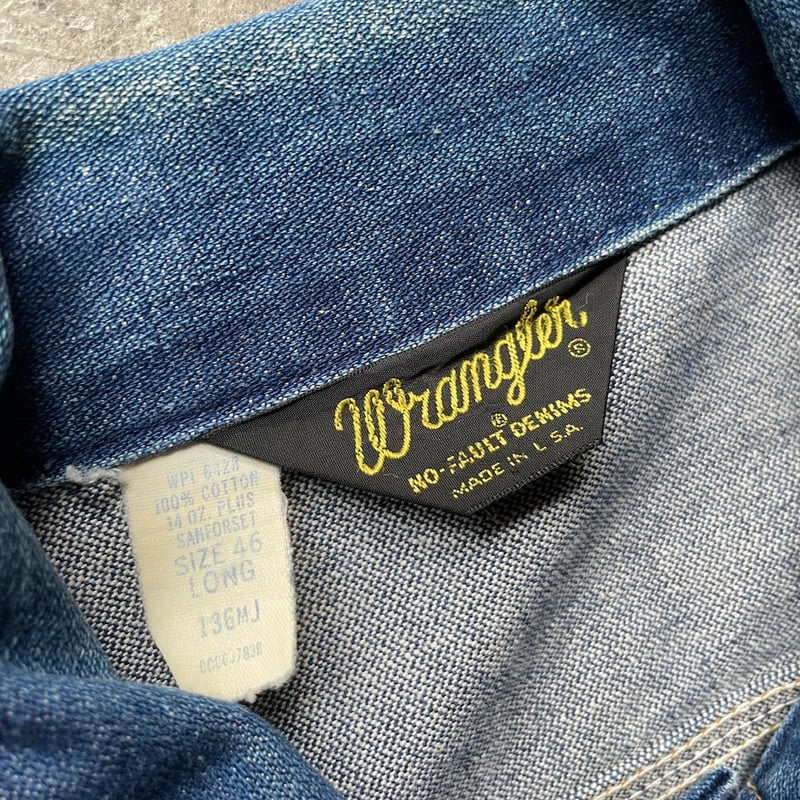 80's Wranglar 136MJ denim jacket | sui & shara
