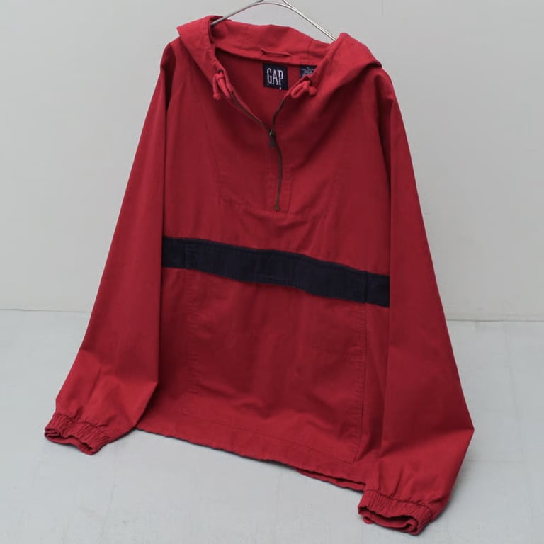 90s GAP cotton hooded anorak jacket｜ギャップ