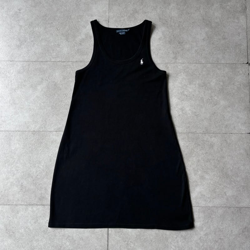 90s Ralph Lauren middle camisole one-piece | su