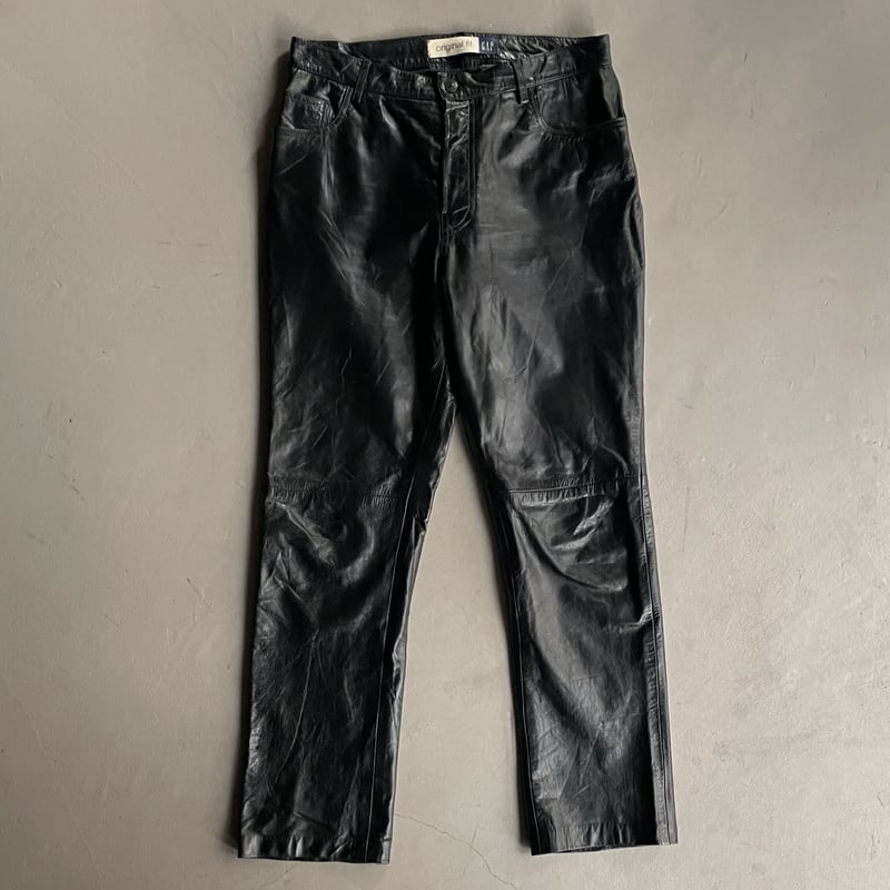 90s~ Gap original fit leather pants | sui & shara 90s~ Gap original fit leather pants | sui & shara