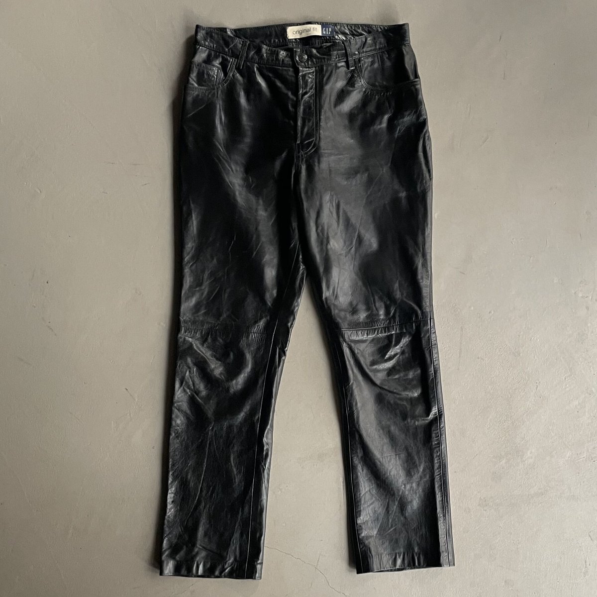 90s~ Gap original fit leather pants | sui & shara 90s~ Gap original fit leather pants | sui & shara