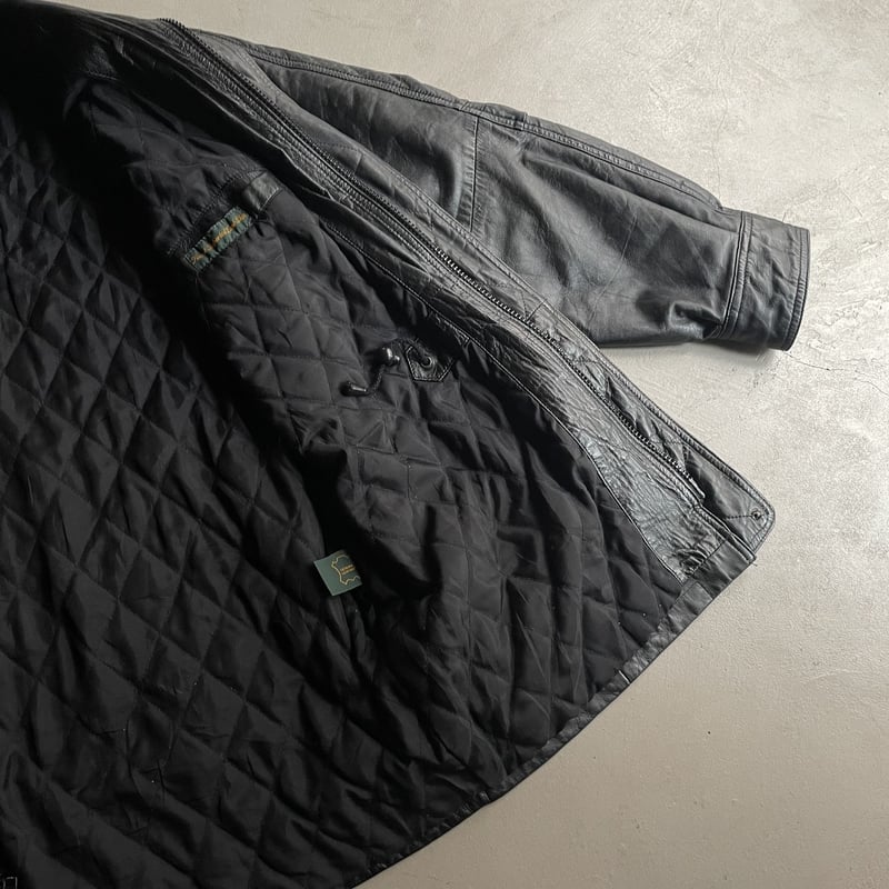 WILLIAM BARRY ブラック　レザージャケット 90s William barry design leather jacket | sui &