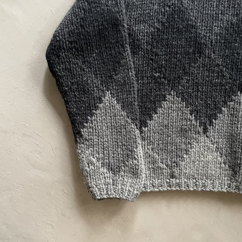 90s〜 J.crew argyle pattern wool sweater | sui &