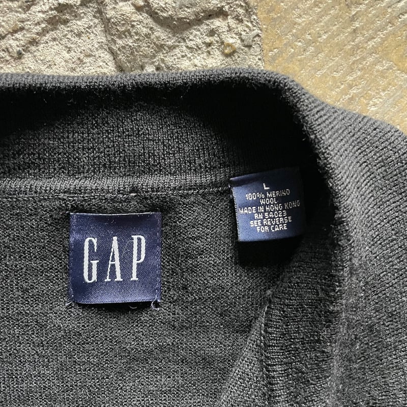 90s GAP wool knit polo shirt | sui & shara