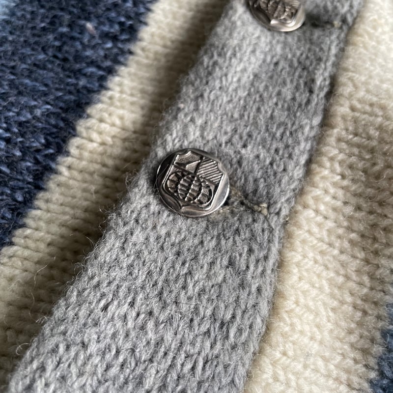 60's jantzen striped wool cardigan | sui & shara 60's jantzen striped wool cardigan | sui & shara